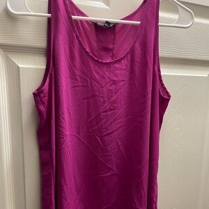 Express Women's Tank Top - Fuchsia